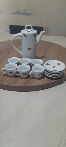 Conjunto chá ? café de porcelana 