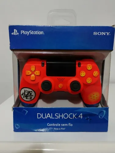 Controle Play4 Personalizado Dragon Ball Z