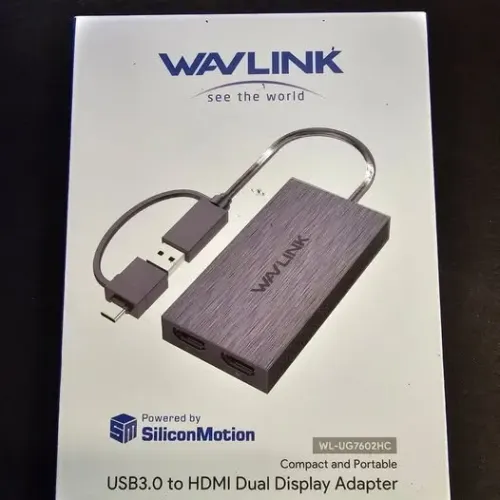 Adaptador USB para 2 HDMI - 2 Monitores - Wavlink