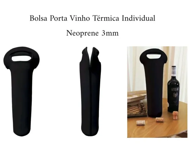 Case para carregar vinho