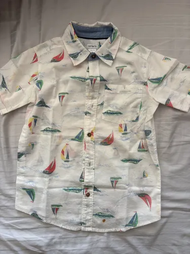 Camisa infantil Carters tamanho 7