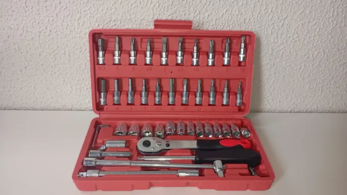 Kit De Ferramentas 46 Peças