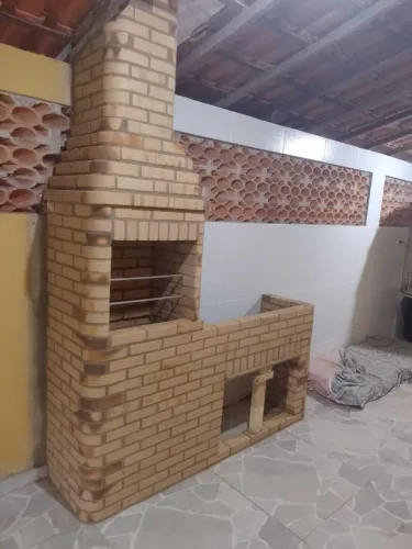 Churrasqueiras de tijolinhos 