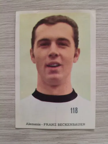 Figurinha copa do mundo 1970 Franz Beckenbauer