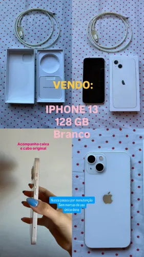 IPHONE 13 - Sem marcas de uso