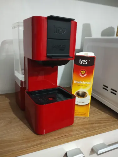 Cafeteira 3 corações