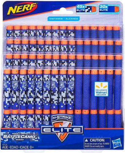 Refil Dardos Munição Dart Nerf N-Strike Elite Serie Battlecamo Importado