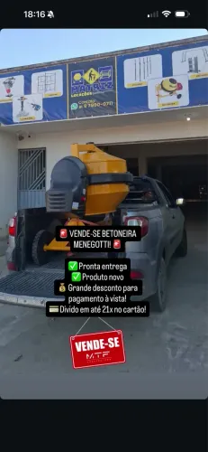 Betoneira MENEGOTTI  400 litros 