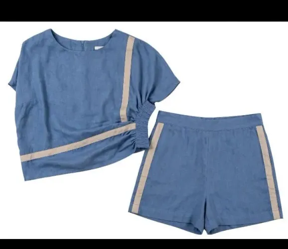 Conjunto Duna veste P ao Gg tecido leve não precisa passar
