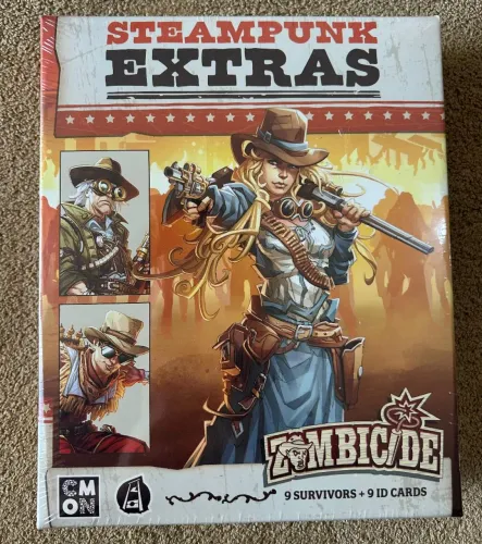 Zombicide Undead or Alive Steampunk Extras novo