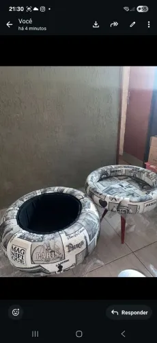 Puff, ótimo estado, usado, aceito negociação,  sao três unidades, preço por unidades 300, 