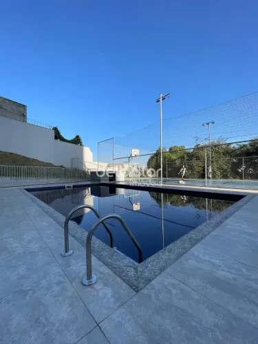 Apartamento para locação com 2 quartos, lazer com piscina, elevador e uma vaga, Juliana, B
