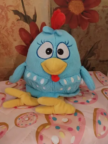 PELÚCIA GALINHA PINTADINHA ORIGINAL SEM MECANISMO