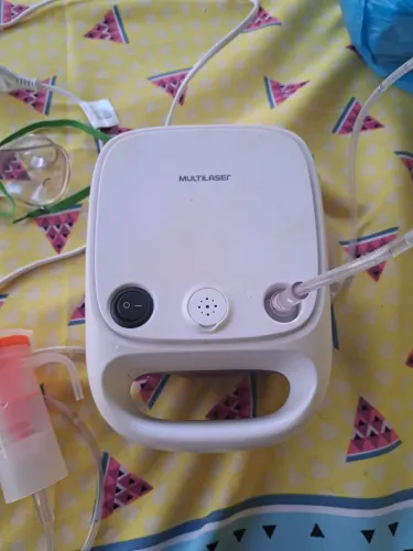 Vende se aparelho de inalação Multilaser em ótimo estado