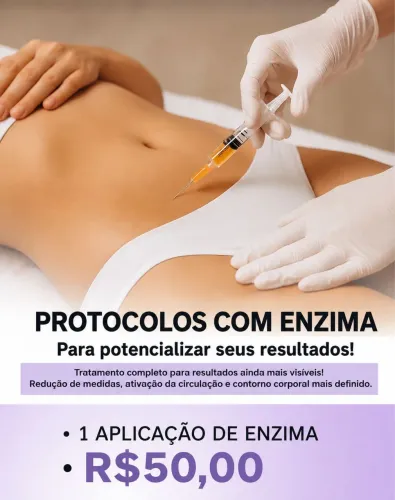 Aplicação de enzimas