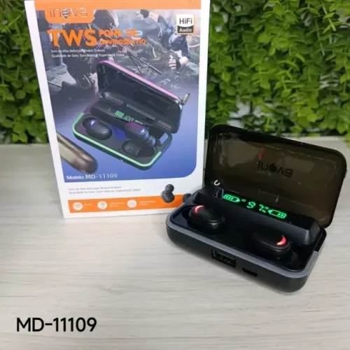 FONE DE OUVIDO SEM FIO INOVA MD-11109
