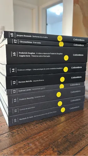 Coleção Acervo, editora Carambaia, do 01 ao 18