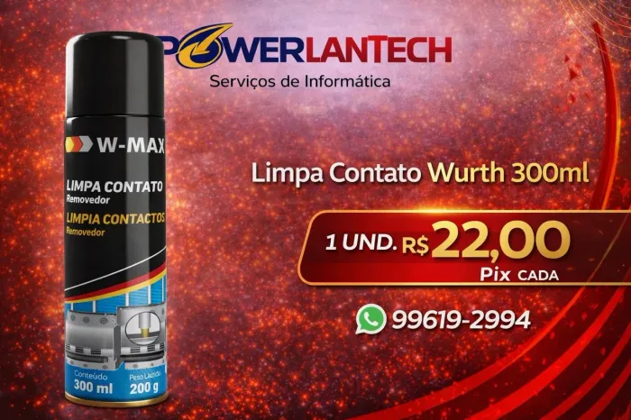 Limpa contato eletrônico Wurth