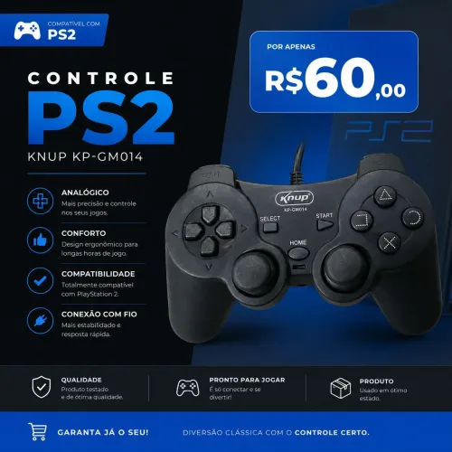 Controle ps2