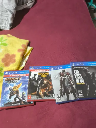 Lote jogos ps4