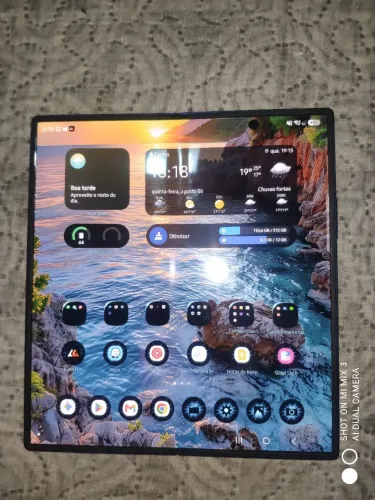 Z FOLD 7 AZUL 12G RAM 512GB ARMAZENAMENTO