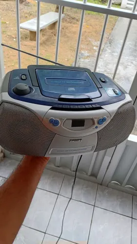 Microsystem Philips antigo leia o anúncio 