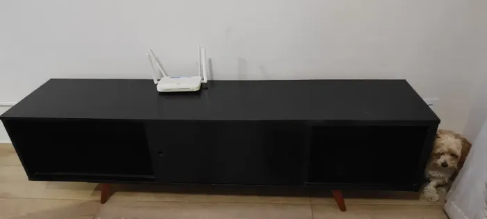 Rack preto 1,80m