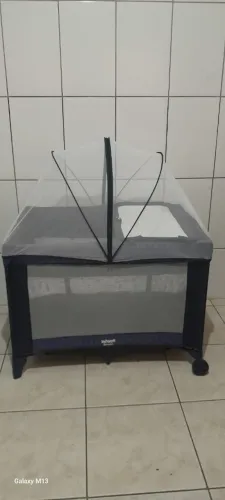 Berço portátil + colchão