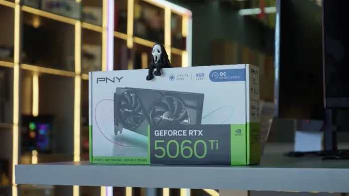 Placa de Vídeo PNY GeForce RTX 5060 Ti Dual OC 8GB por R$ 2.999,00
