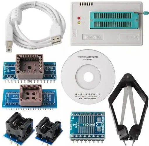 Gravador Eprom Tl866cs Minipro Soic8 Pic Bios Flash Tl866 Arduino COD-AM297