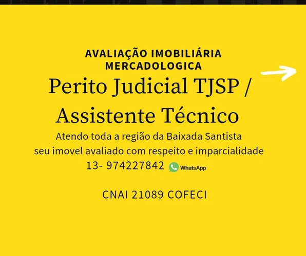Avaliação de imóveis Perito & assistente técnico Praia Grande baixada santista