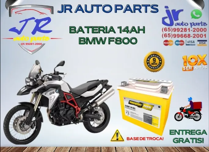 Bateria 14ah Pioneiro Bmw F-800
