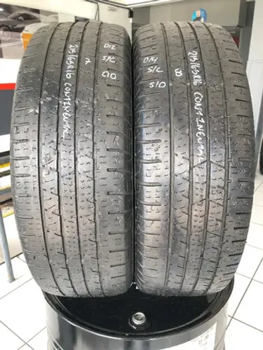  Kit 02 Pneus 215/65r16 Continental Crosscontact Lx (usados) 7/8