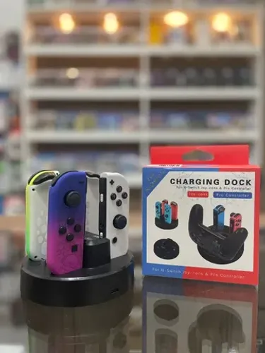 Base de Carregamento Nintendo - Dock de carga - Loja Física