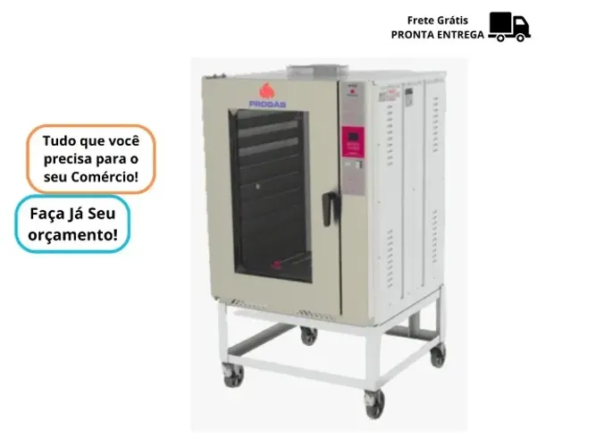 Forno Turbo Eletrico Progas 10 Esteiras