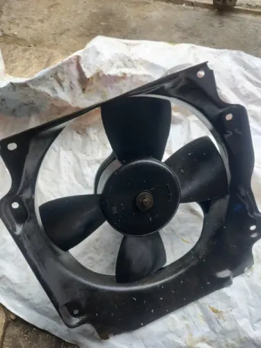 Ventoinha Com  Defletor Ford Escort Verona 1987 1992 S/ Ar