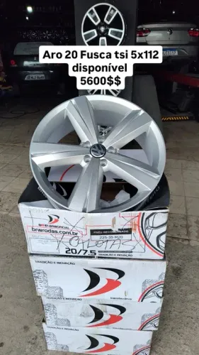 Rodas aro 20    5x112 em 10 x sem juros 
