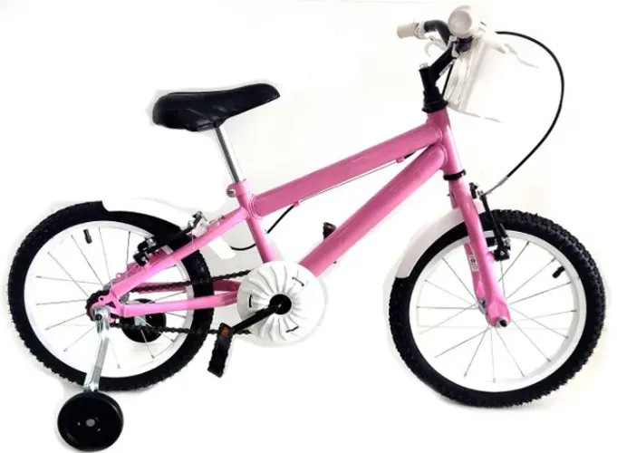 Bicicleta Aro 16 Infantil RBX Kit e Roda JKS Nylon Com Rodinhas 9868