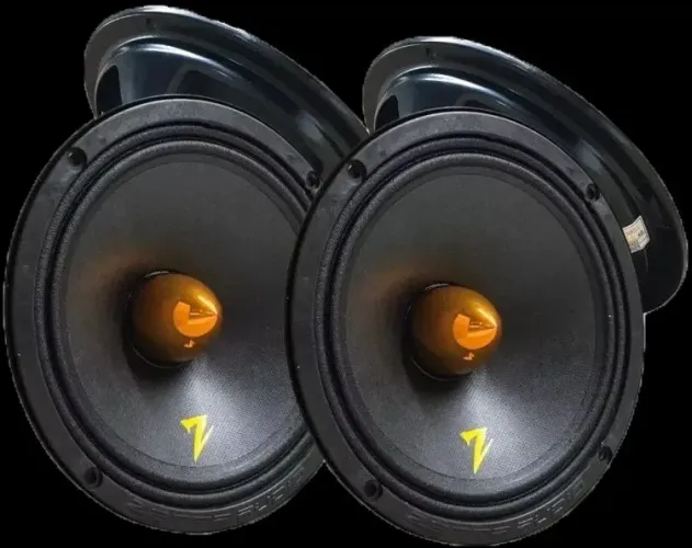Par alto falante zetta áudio 230w 6 polegadas 