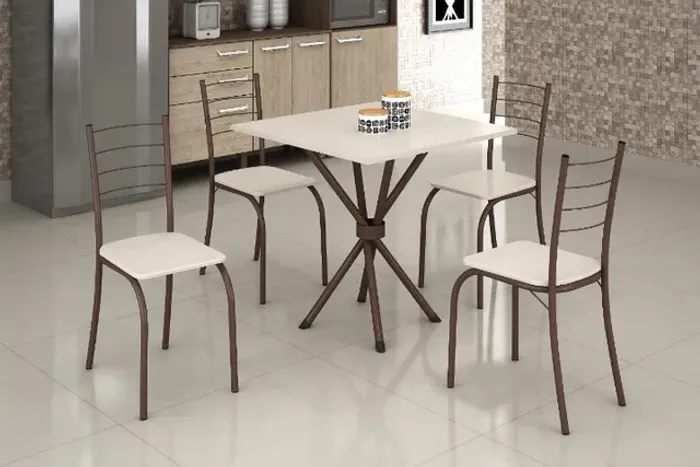 cozinha conjunto mesa cozinha com 4 cadeiras 