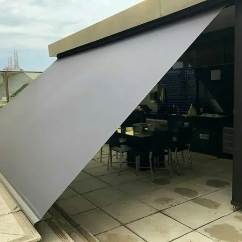 Toldos para área externa - Proteção solar e chuva