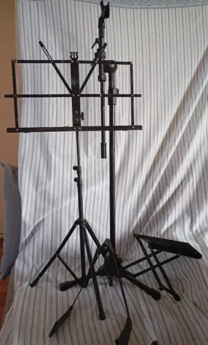 Suportes musicais - Kit com 4 ítens para músico