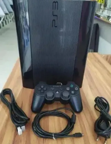 Ps3 com garantia e jogos