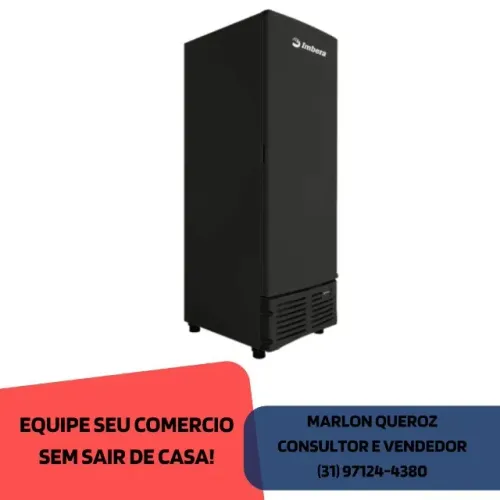 Congelador Porta Cega Imbera Novo 565 Litros