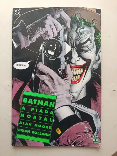 Revista Batman A piada mortal