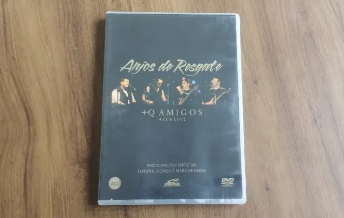 DVD Anjos de Resgate + Q Amigos (Ao Vivo)