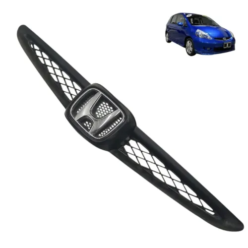 Grade Parachoque Dianteiro Honda Fit 2003 2004 2005 2006 07 Preto