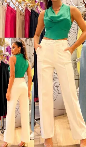 Corselet com gola