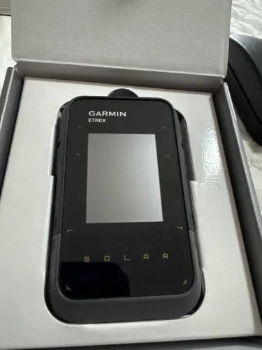 GPS Garmin eTrex Solar - Ideal para Trilhas, Hiking e Bikepacking | Bateria Solar