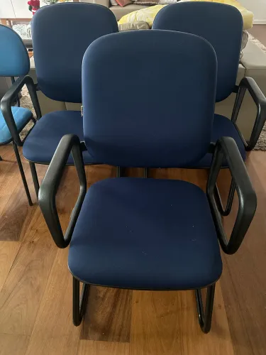 Cadeira de escritório - Tocco Móveis - Assento Grande 